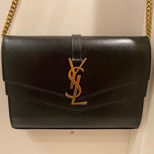COPY - Ysl Sulpice Monogram Flap Wallet on Chain
